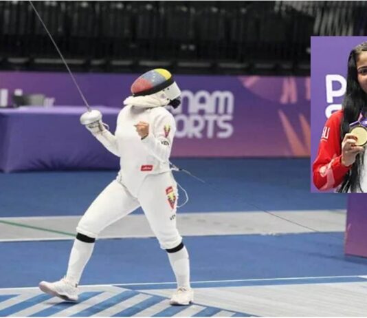 Oro en esgrima logra Victoria Guerrero en los Panamericanos Júnior