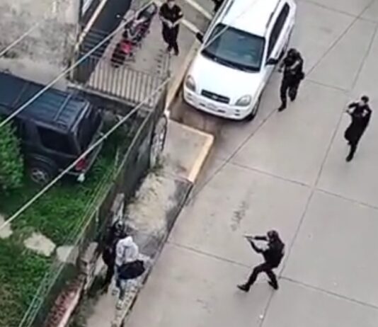 Secuestro frustrado por parte de un PNB en la avenida Bolívar de Valencia (+Videos)