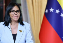 Delcy Rodríguez felicita al pueblo por participación en la Consulta Popular