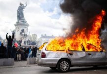 Francia impone toques de queda tras una ola de violencia urbana